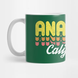 Retro Anaheim California Mug